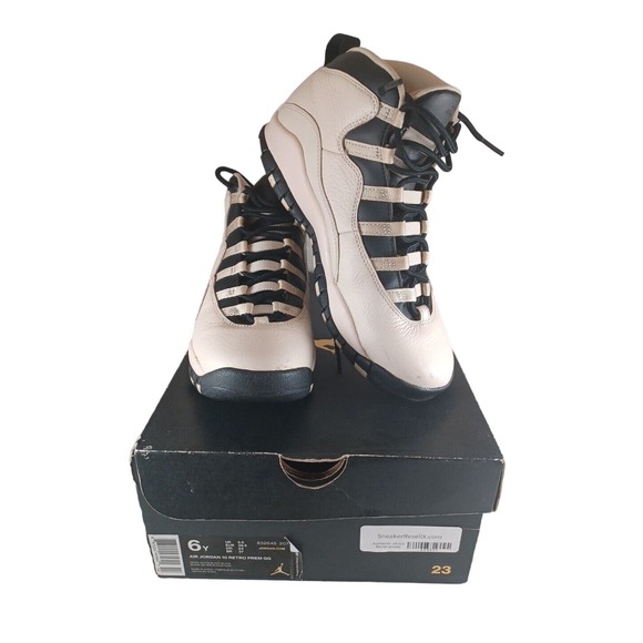 Jordan Other - AIR JORDAN 10 RETRO PREM GG SIZE Youth/mens 6 Y Pearl 832645 207 Heiress